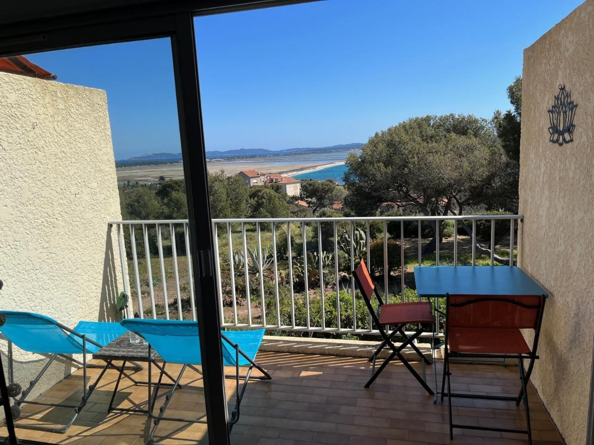 Appartement Hyeres - Costebelle Duplex Vue Mer Balcon Residence Privee Parking - Marie Caroline المظهر الخارجي الصورة